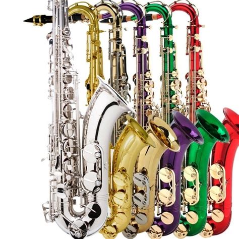 Shop B Flat Tenor Color Saxophone Free Shipping Today Overstock