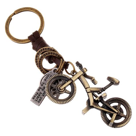 Rainbery 2019 New Fashion Creative Metal Vintage Bicycle Keychain