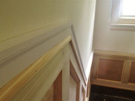 Tips to add chair rail. High Street Market: 3rd Floor: DIY Wainscoting and Trim ...