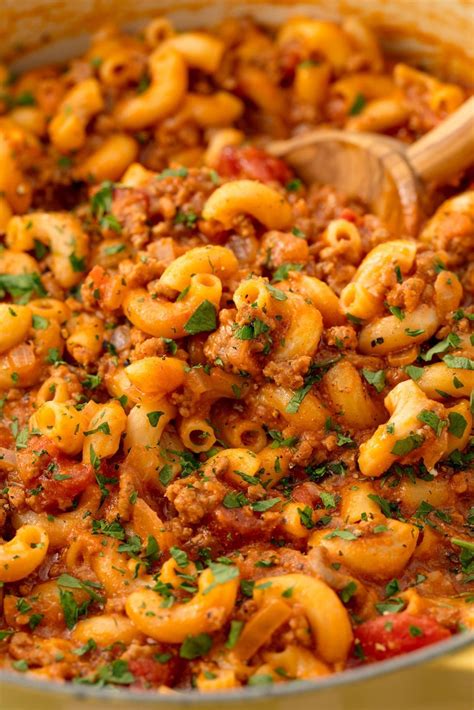 Include plain text recipes for any food that you post, either in the post or in a comment. You Need This Cheesy Goulash In Your Life | Recipe in 2020 ...