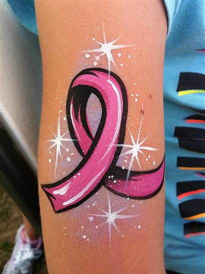 Cancer Ribbon Pink Breast Awareness Ribbons October