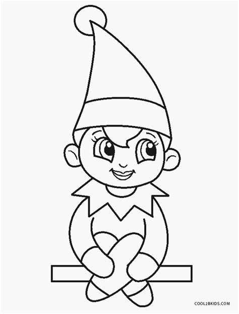 The free printable elf on the shelf activity if you want to make copies for the kids to use, just print multiple copies. Free Printable Elf Coloring Pages For Kids