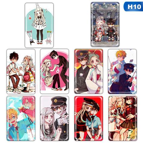 Continue the adventure of the school's seven mysteries with. AkoaDa 17 Styles 10 Pcs\\/Set New Anime Toilet-Bound Hanako-Kun Card Stickers Cosplay Figure ...