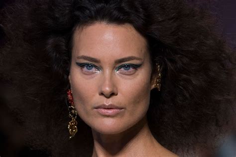 90s Supermodel Shalom Harlow Returns To The Versace Runway Paper