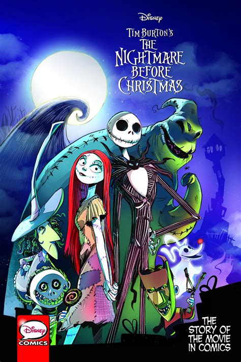 The Nightmare Before Christmas The Story Of The Movie In Comics The