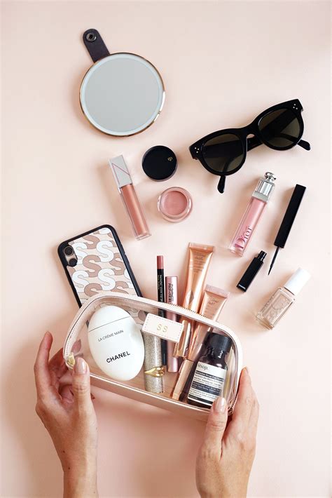 Loving Right Now The Beauty Lookbook In Clear Makeup Bags
