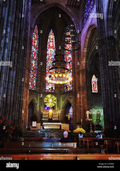 Interior View Of The Exceptionally Beautiful Expiatory Temple Templo