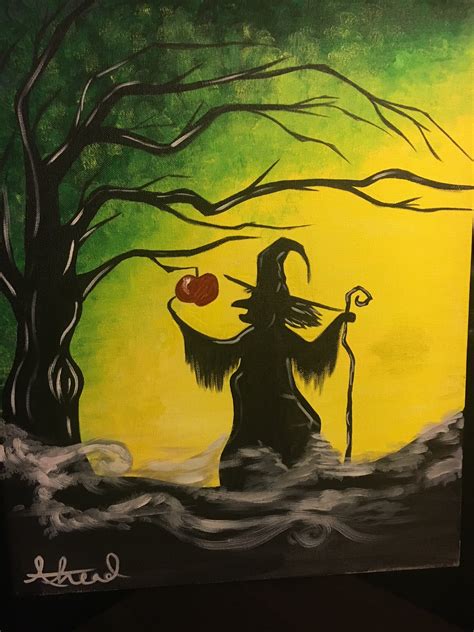 Wicked Witch Painting At Explore Collection Of