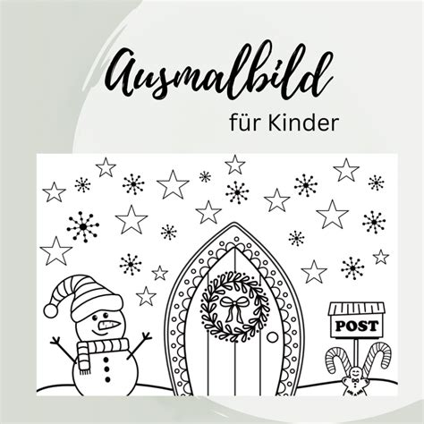 Wichteltür fensterbild mit verschiedenen ideen dazu