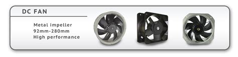 Dc Axial Fans With Metal Impeller Electronic Associates Taiwan Ltd