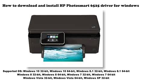 Maybe you would like to learn more about one of these? How to download and install HP Photosmart 6525 driver ...