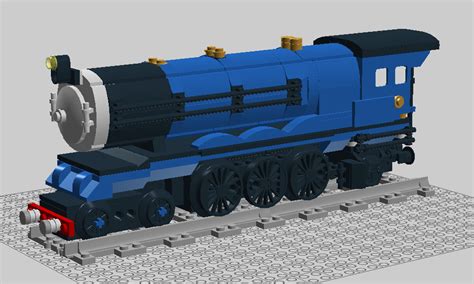 Wip Persian Blue Steam Express 4 6 2 Model T Lego Train Tech