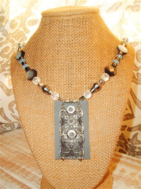 Hippie Jewelry Tribal Artisan Beaded Necklace Handcraft Boho How
