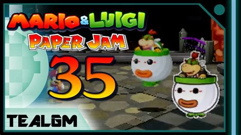 Mario And Luigi Paper Jam Bros Part 35 Bowser Jr