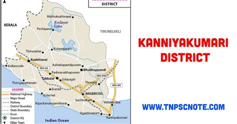 Kanyakumari District Information Boundaries And History From Shankar Ias Academy