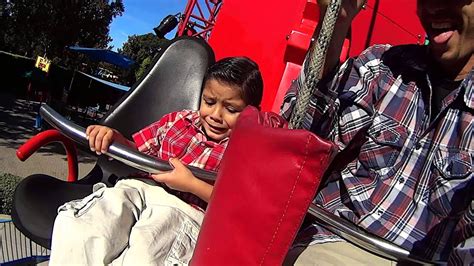 Scared Kid On Legoland Ride Youtube