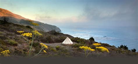 Yurt Big Sur Dream Vacations California Beach Camping Big Sur