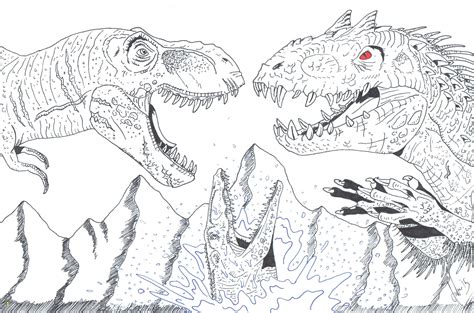 Wu coloring page, and many more, available at truenorthbricks.com! Jurassic World Fallen Kingdom Indoraptor Coloring Pages