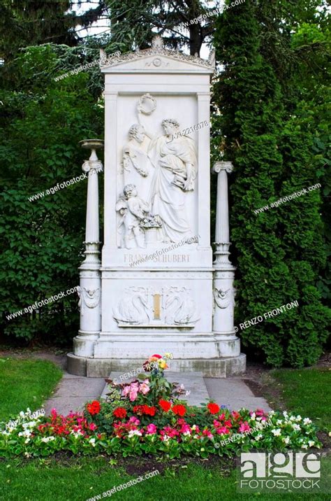 Tomb Of Franz Schubert Zentralfriedhof Central Cemetery Vienna