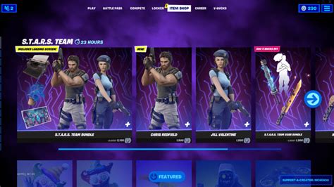 Fortnite Welcomes Resident Evils Chris Redfield And Jill Valentine