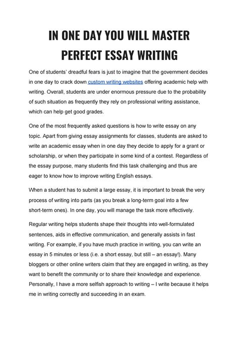 How To Write Essays By Karenporter Issuu