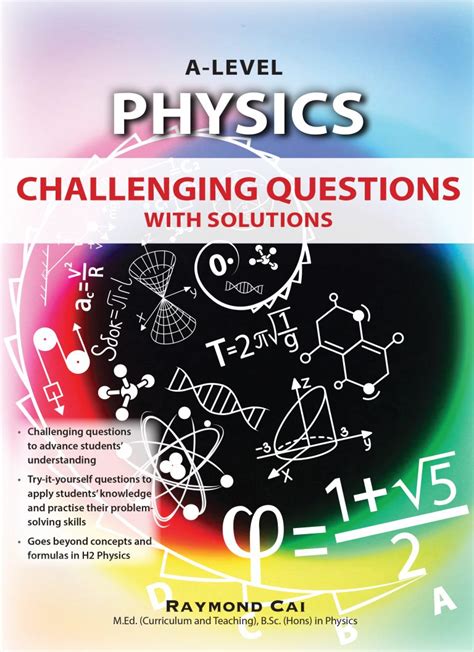 A Level Physics Challenging Questions With Solutions Cpd Singapore