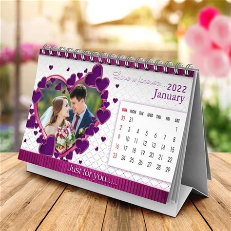 Send Personalized Love Calendars On Valentines Day To India