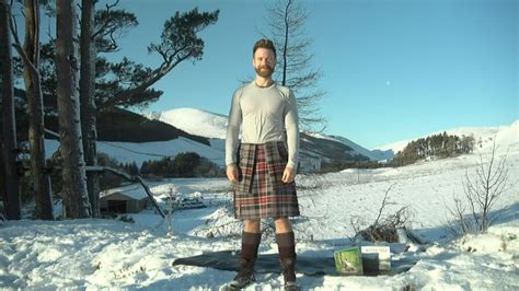 the kilted yoga man shows us how to relieve christmas stress this morning