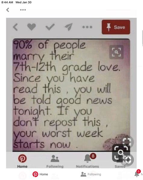 90 Of People Marry Their 7th 12th Grade Love Since You Have Read This