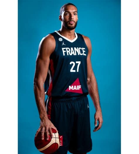 And he executes it with precision and almost unrivaled. FFBB Maillot Officiel France 2019 Domicile RUDY GOBERT ...