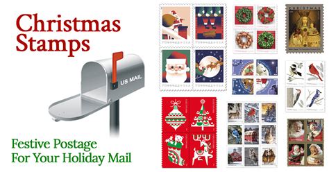 Christmas Stamps Usps Postage Stamps For Holiday Mail