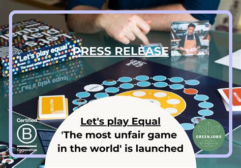 Press Release Lets Play Equal The Most Unfair Game In The World Is