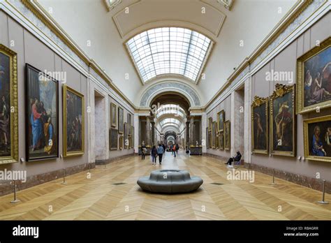 Louvre Museum In Paris France Stock Photo Alamy