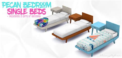 Pecan Bedroom Single Beds By Thingsbydean Via Tumblr Kids Toddler