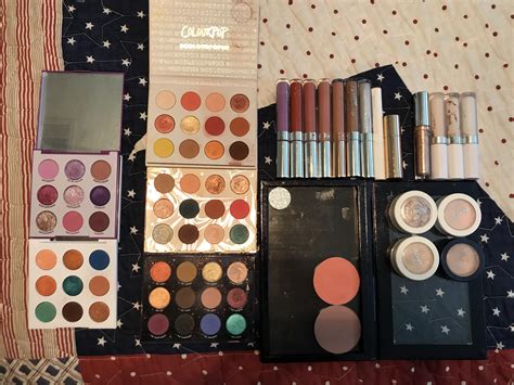 My Full Colourpop Collection I Got My Package In The Mail Today And It