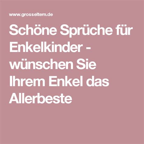 Rubinhochzeit glückwünsche von den kindern : Schöne Sprüche für Enkelkinder - wünschen Sie Ihrem Enkel ...