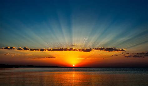 Sunrise On The Red Sea Egypt Stock Photo Image 45215602
