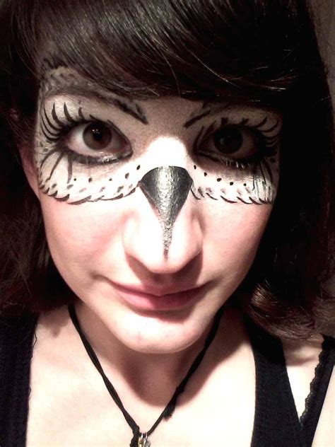 Owl Facepaint By The Devils Music On Deviantart