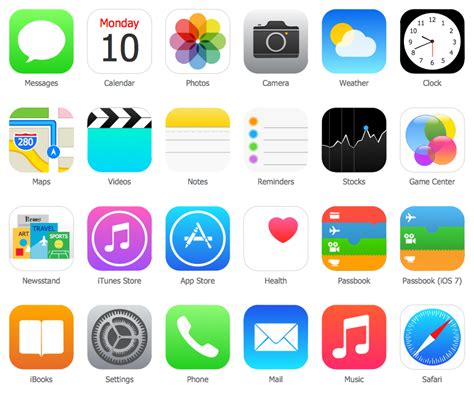 Iphone Apps Icon Png Clip Art Library