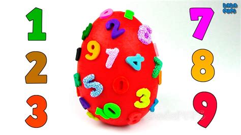 Learn To Count 1 To 10numbers 1 To 10 With Toysgiant Play Doh