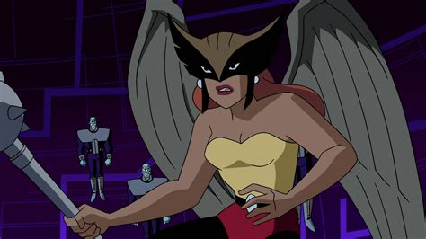 Sleepy Comics Hawk Girl Justice League S02e02