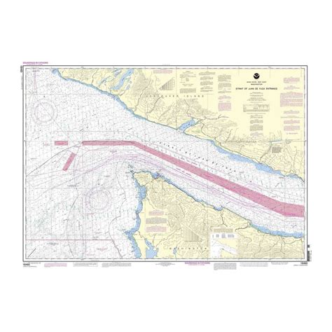 Recreational Waterproof Chart - Strait of Juan de Fuca Entrance | West