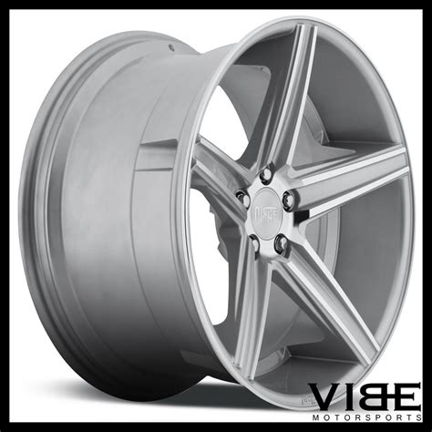 20 Niche Apex Silver Concave Wheels Rims Fits Benz R230 Sl500 Sl550
