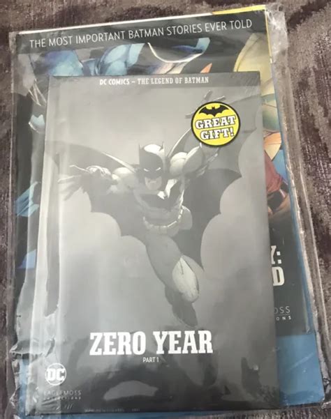 Dc Comic The Legend Of Batman Zero Year Part 1 Eaglemoss New