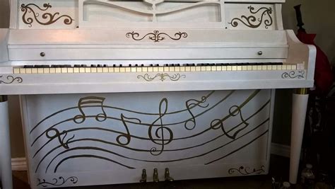 Piano Paintrd With Accents By Ed Mestyanek Custom Art Art Design Design