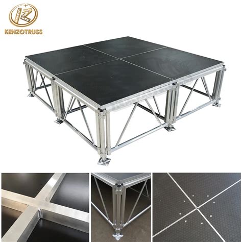 Wooden Platform Adjustable Height Stage Waterproof Outdoor Event Stage