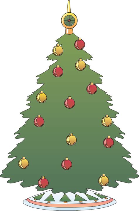 Cartoon Christmas Tree Pictures
