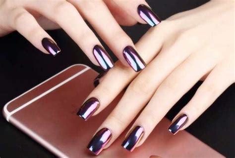 17 Mirror Nail Polish Ideas From Cute To Edgy Naildesigncode