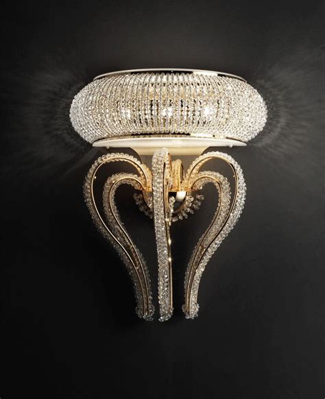 Crystal Wall Sconces Wall Sconces Crystal Swarovski Wall Sconces With