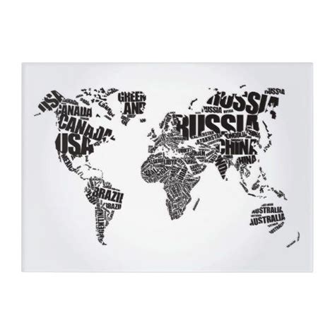 Search free merih demiral wallpapers on zedge and personalize your phone to suit you. World Map in Typography Acrylic Print | Zazzle.com ...